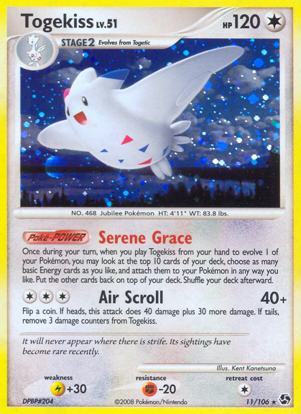 Togekiss - Great Encounters - #11 - Pokemon TCG card