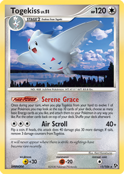 Togekiss - Great Encounters - #11 - Pokemon TCG card
