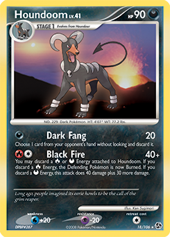Houndoom - Great Encounters - #18 - Pokemon TCG card