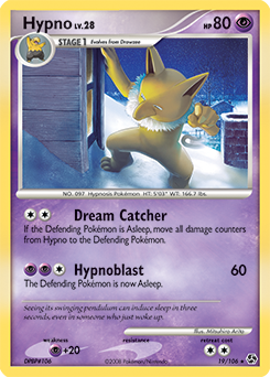 Hypno #19 Hypno - Great Encounters - #19 - Pokemon TCG card