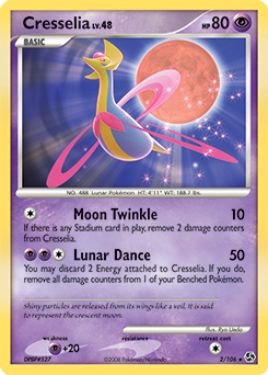Cresselia #2 Cresselia - Great Encounters - #2 - Pokemon TCG card