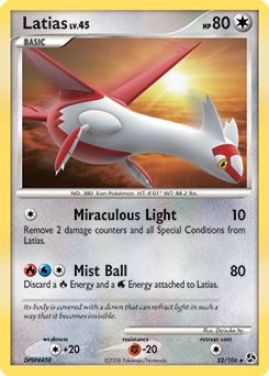 Latias #22 Latias - Great Encounters - #22 - Pokemon TCG card