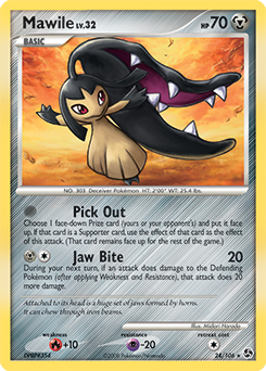 Mawile #24 Mawile - Great Encounters - #24 - Pokemon TCG card