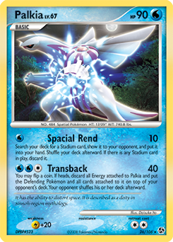 Palkia - Great Encounters - #26 - Pokemon TCG card