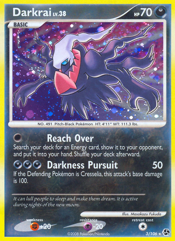 Darkrai - Great Encounters - #3 - Pokemon TCG card
