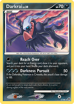 Darkrai - Great Encounters - #3 - Pokemon TCG card
