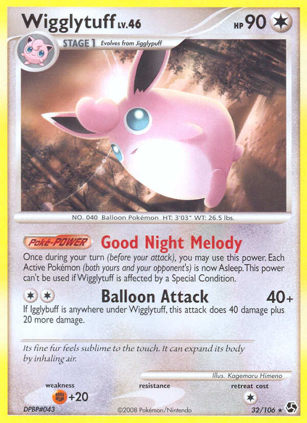 Wigglytuff - Great Encounters - #32 - Pokemon TCG card