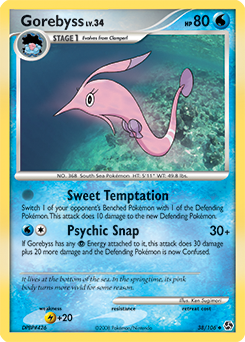 Gorebyss - Great Encounters - #38 - Pokemon TCG card