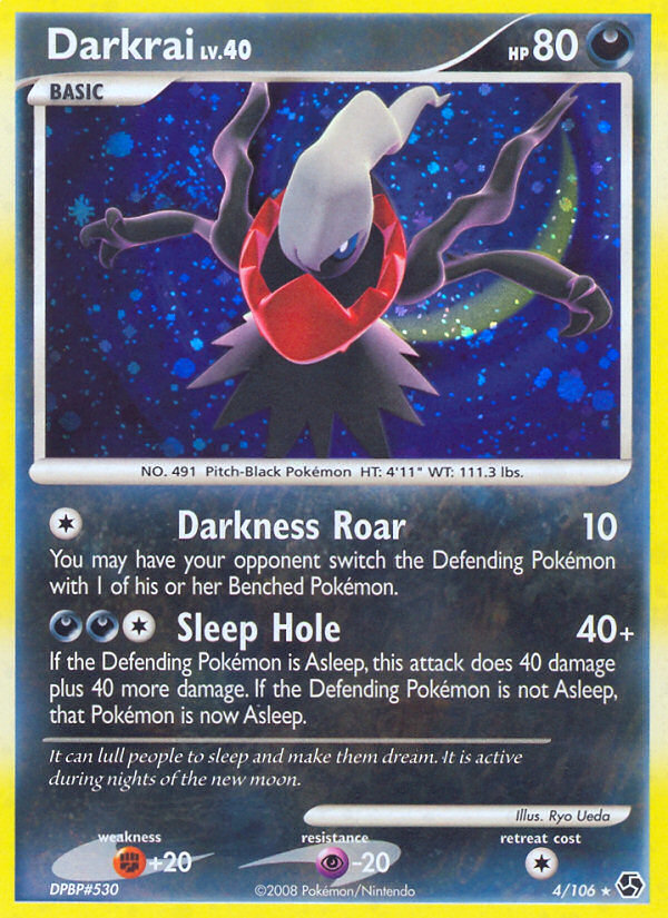Darkrai - Great Encounters - #4 - Pokemon TCG card