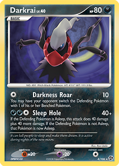 Darkrai - Great Encounters - #4 - Pokemon TCG card
