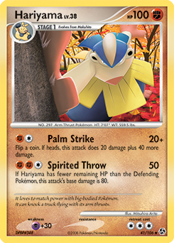 Hariyama #41 Hariyama - Great Encounters - #41 - Pokemon TCG card