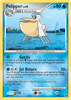Pelipper #48 Pelipper - Great Encounters - #48 - Pokemon TCG card