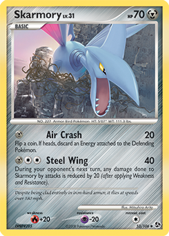 Skarmory - Great Encounters - #53 - Pokemon TCG card
