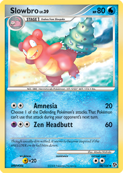 Slowbro - Great Encounters - #54 - Pokemon TCG card