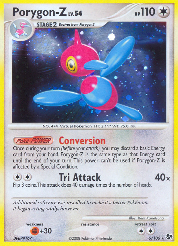 Porygon-Z - Great Encounters - #6 - Pokemon TCG card