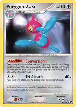 Porygon-Z #6 Porygon-Z - Great Encounters - #6 - Pokemon TCG card