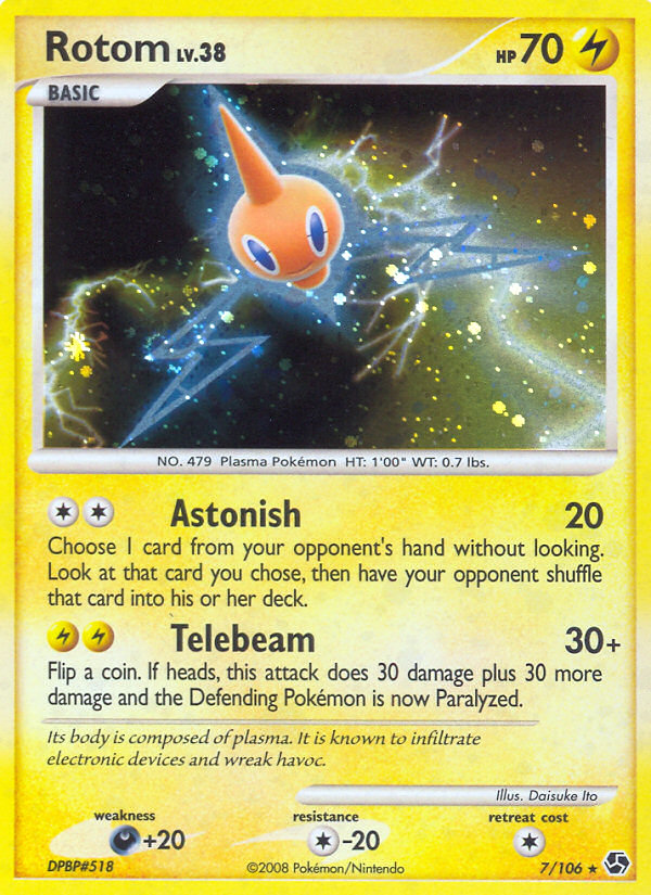 Rotom - Great Encounters - #7 - Pokemon TCG card
