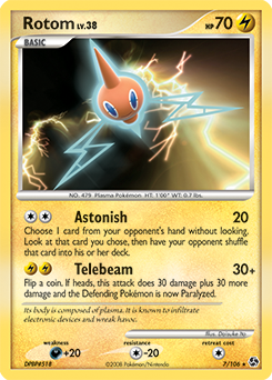 Rotom #7 Rotom - Great Encounters - #7 - Pokemon TCG card