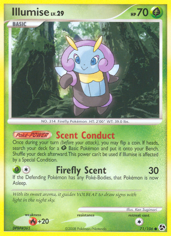 Illumise - Great Encounters - #71 - Pokemon TCG card