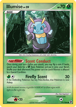 Illumise - Great Encounters - #71 - Pokemon TCG card
