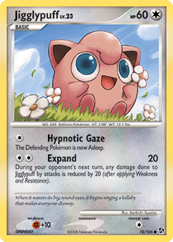 Jigglypuff - Great Encounters - #72 - Pokemon TCG card