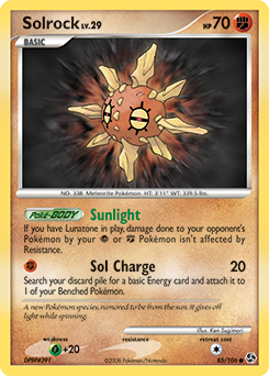 Solrock - Great Encounters - #85 - Pokemon TCG card