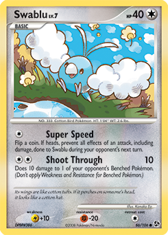 Swablu #86 Swablu - Great Encounters - #86 - Pokemon TCG card