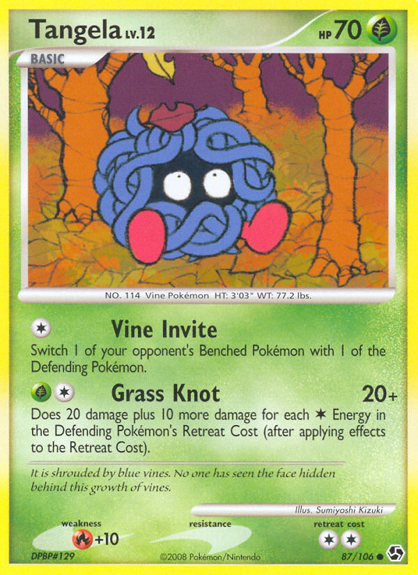 Tangela - Great Encounters - #87 - Pokemon TCG card