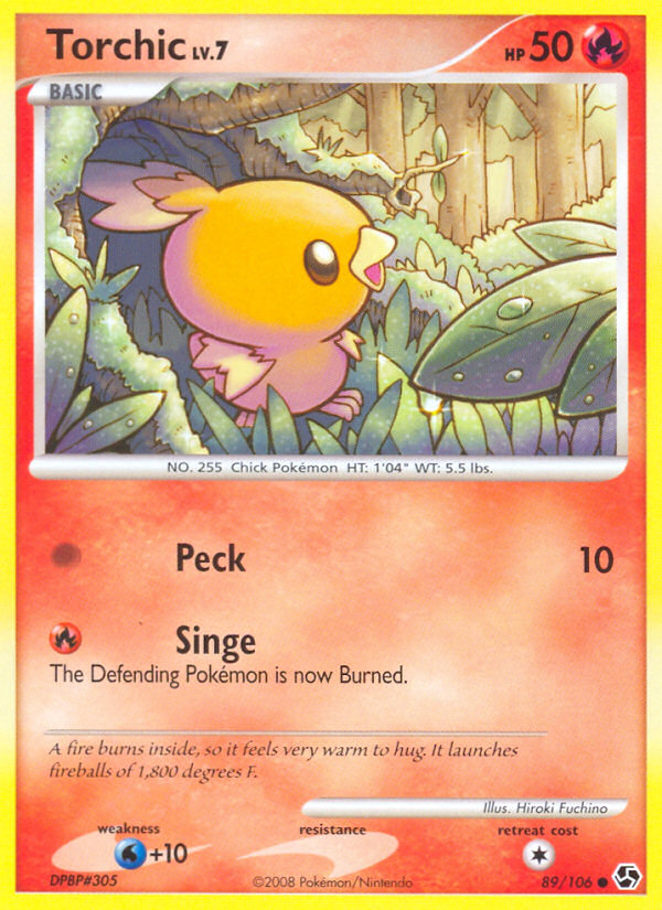 Torchic - Great Encounters - #89 - Pokemon TCG card