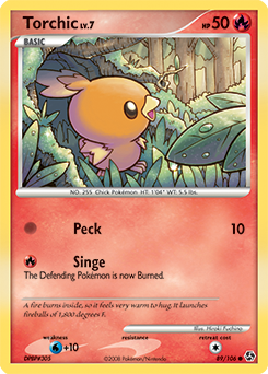 Torchic #89 Torchic - Great Encounters - #89 - Pokemon TCG card