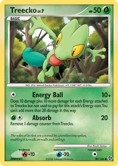 Treecko #90 Treecko - Great Encounters - #90 - Pokemon TCG card