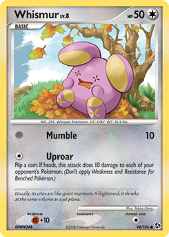 Whismur #94 Whismur - Great Encounters - #94 - Pokemon TCG card
