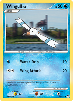 Wingull - Great Encounters - #95 - Pokemon TCG card