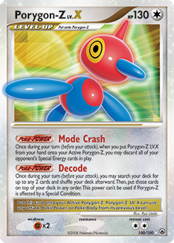 Porygon-Z LV.X #100 Porygon-Z LV.X - Majestic Dawn - #100 - Pokemon TCG card