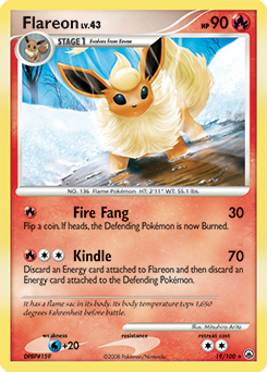 Flareon - Majestic Dawn - #19 - Pokemon TCG card