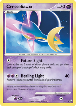 Cresselia #2 Cresselia - Majestic Dawn - #2 - Pokemon TCG card