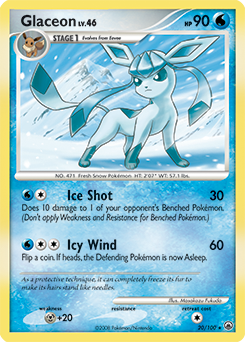 Glaceon - Majestic Dawn - #20 - Pokemon TCG card