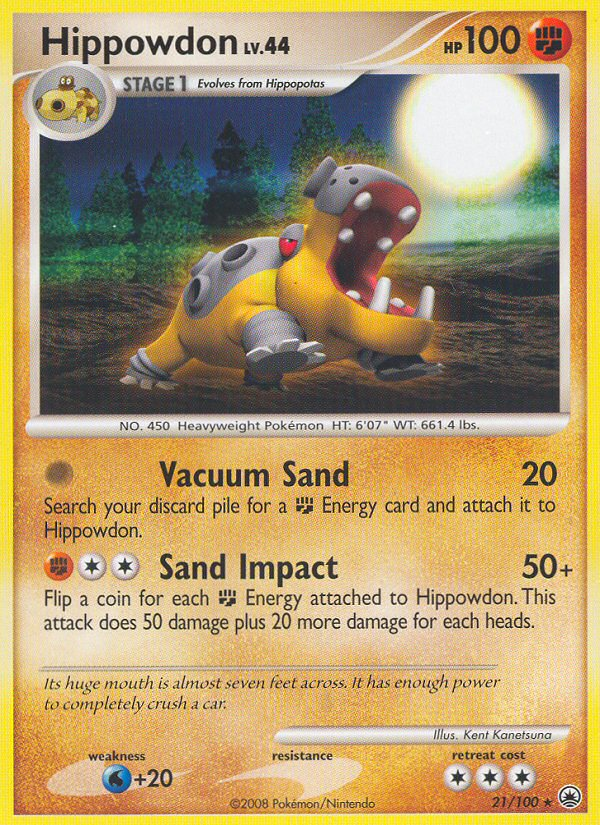 Hippowdon - Majestic Dawn - #21 - Pokemon TCG card