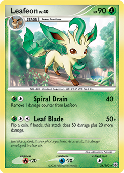Leafeon #24 Leafeon - Majestic Dawn - #24 - Pokemon TCG card