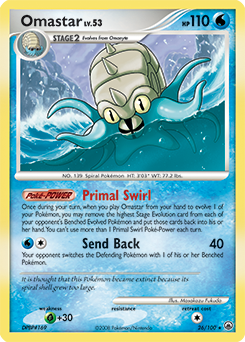 Omastar #26 Omastar - Majestic Dawn - #26 - Pokemon TCG card
