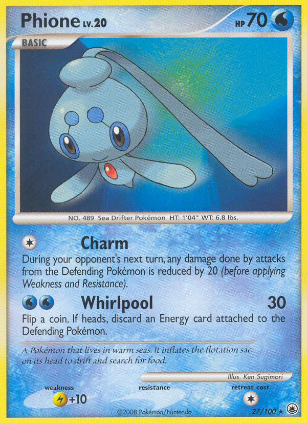 Phione - Majestic Dawn - #27 - Pokemon TCG card