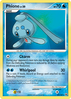 Phione #27 Phione - Majestic Dawn - #27 - Pokemon TCG card