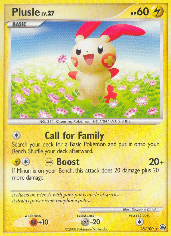 Plusle - Majestic Dawn - #28 - Pokemon TCG card