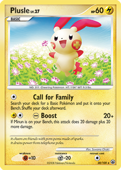 Plusle #28 Plusle - Majestic Dawn - #28 - Pokemon TCG card