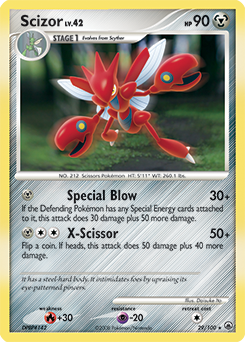 Scizor - Majestic Dawn - #29 - Pokemon TCG card