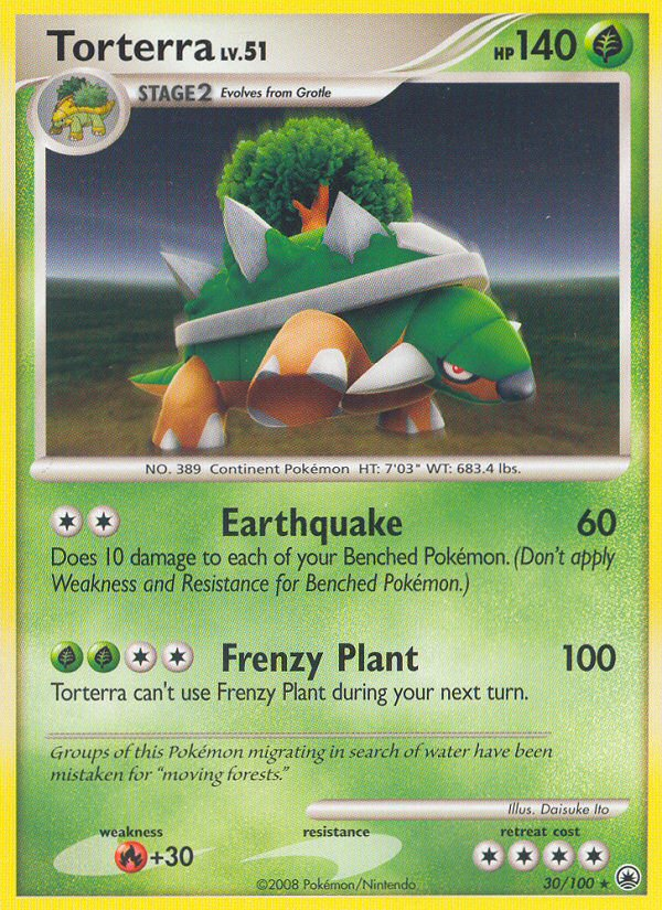 Torterra - Majestic Dawn - #30 - Pokemon TCG card