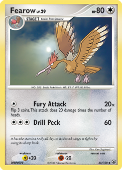Fearow #36 Fearow - Majestic Dawn - #36 - Pokemon TCG card