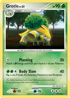 Grotle #37 Grotle - Majestic Dawn - #37 - Pokemon TCG card