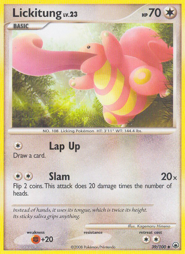 Lickitung - Majestic Dawn - #39 - Pokemon TCG card