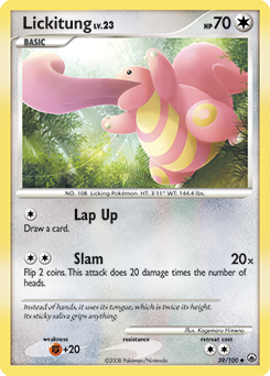 Lickitung #39 Lickitung - Majestic Dawn - #39 - Pokemon TCG card